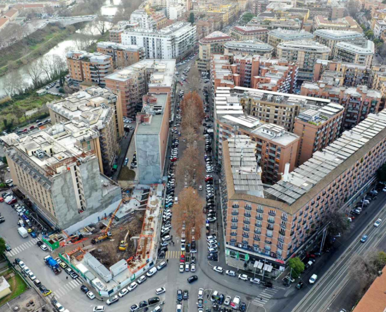 Progetto di rigenerazione urbana alle porte di Trastevere a Roma