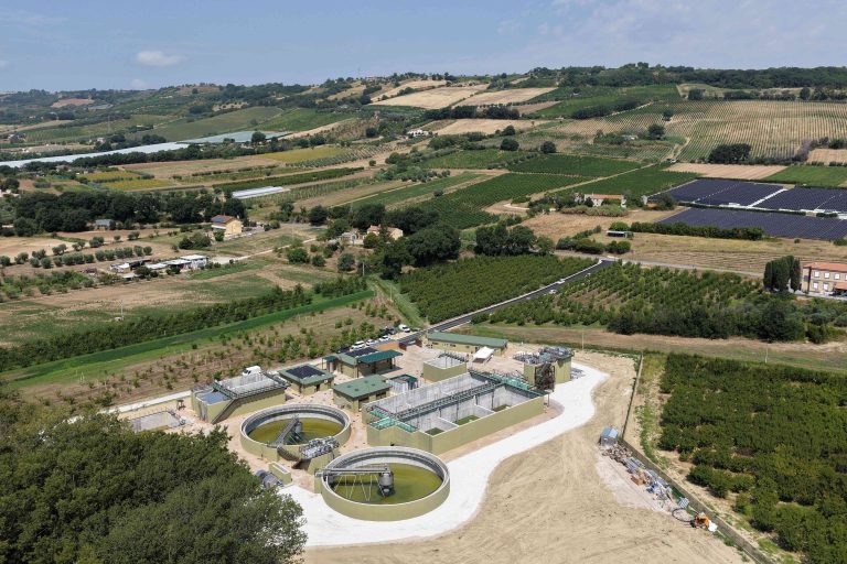 Inaugurato il nuovo depuratore della Valdaso ad Altidona